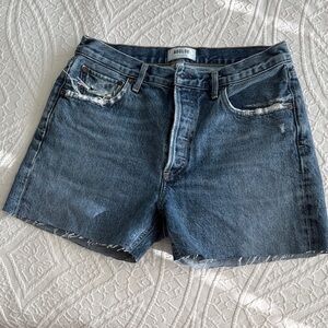 Agolde Blue Jean Shorts Sz 28